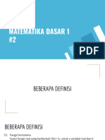 Matematika Dasar