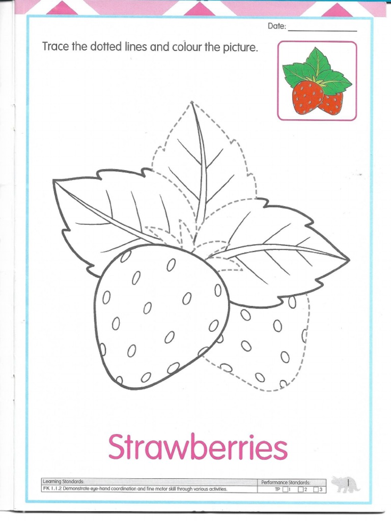 Colouring Guide &amp; Dotted Lines | PDF