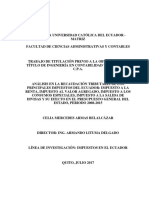 Análisis de Recaudación de Eimpuestos