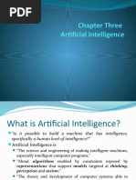 Chapter Three Artificial Intelligence