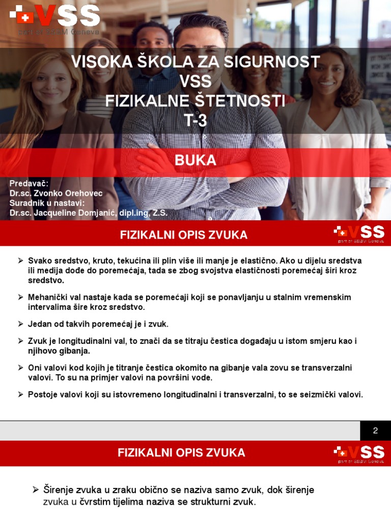 Visoka Škola Za Sigurnost VSS Fizikalne Štetnosti T-3 | PDF