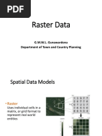 Raster Data Models - 2