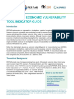 ASPIRES Household Economic Vulnerability Tool Indicator Guide
