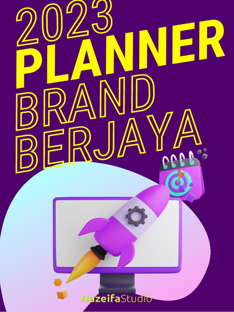 (Printable) 2023 Planner Brand Berjaya by Huzeifa Studio PDF