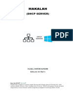Makalah DHCP Server Ghifari Alpasiri