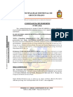 Municipalidad Distrital de Grocio Prado: Facultades Administrativas Resolutivas Al C.P.C. Jimmy Fernando Rojas Santiago