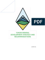 Emr Yukon Mineral Development Strategy Recommendations