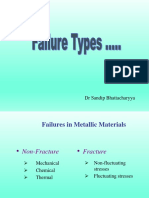 Metallic Material Failures and Fracture Mechanisms