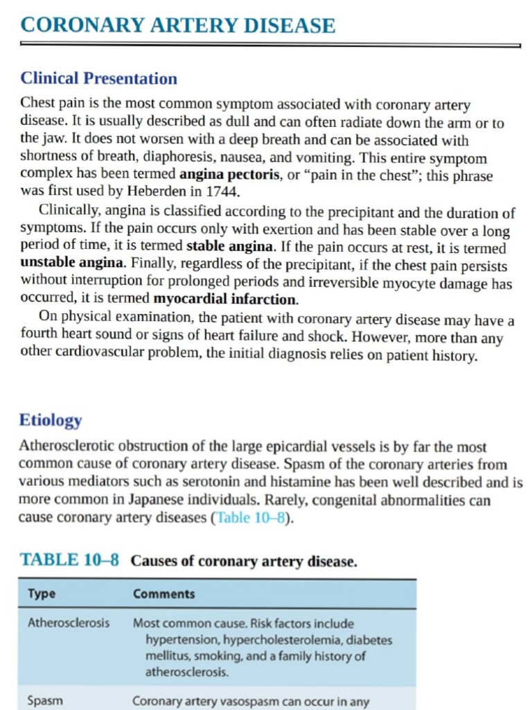 Ihd chd pathophysiology lange pdf