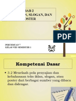 Pertemuan 7 Teks Iklan, Slogan, Dan Poster