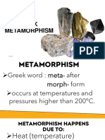 1 Rock Metamorphism