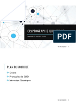 Cryptographie Quantique: Enseignant: Dr. Iyed BEN SLIMEN