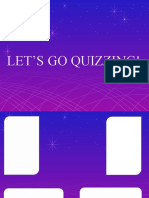 Lets Go Quizzing..... !!!!
