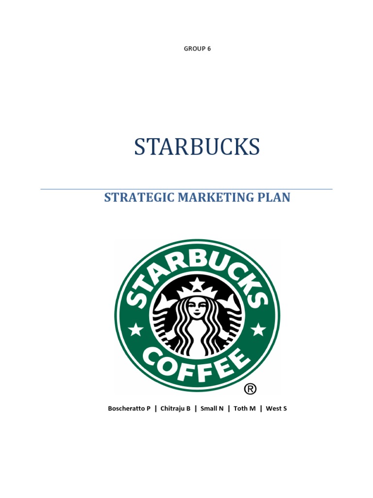 Starbucks Marketing Strategy PDF Starbucks Strategic Management
