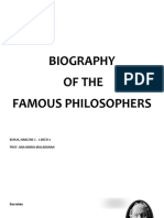 Biography of The Philosophers