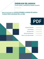 Strategi Pembelajaran Sejarah - Tugas Penyusunan PBL Dan PJBL - Kelompok 5 Richard Bloom - 2019 A