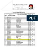 Daftar Pemilih Tetap