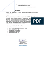 Informe Tecnico Del Servicio de Recolección de Residuos Solidos Biocontaminados