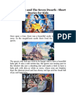 Snow White and The Seven Dwarfs - Short Stories For Kids | PDF | Snow ...