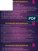 50 Commonly Asked Questions