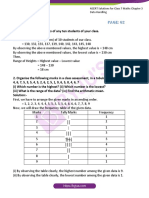 NCERT Solutions For Calss 7 Maths Chapter 3 Data Handling