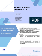 Csi Rectificaciones y Servicios E.I.R.L.