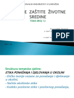 6.24.01.2022.predavanje Broj 12.OZŽS - ETIKA PONAŠAJA I DJELOVANJA U OKOLINI...