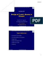 Lecture 04-Design of T and L Beams Section in Flexure Color