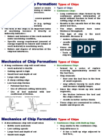 IPE 341-Chip Formation Mechanism