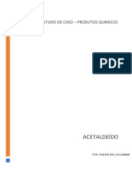 Estudo de Caso Acetaldeído - Suelen