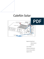 Calefon Solar