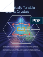 Mechanically Tunable Photonic Crystals: Won Park and J.-B. Lee