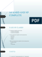 NP Hard and NP Complete(s)