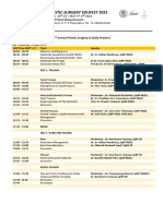 Rundown 2nd Annual Plastic Surgery in Daily Practice