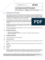 T09-MOTIVA Sample Continual Improvement Procedure