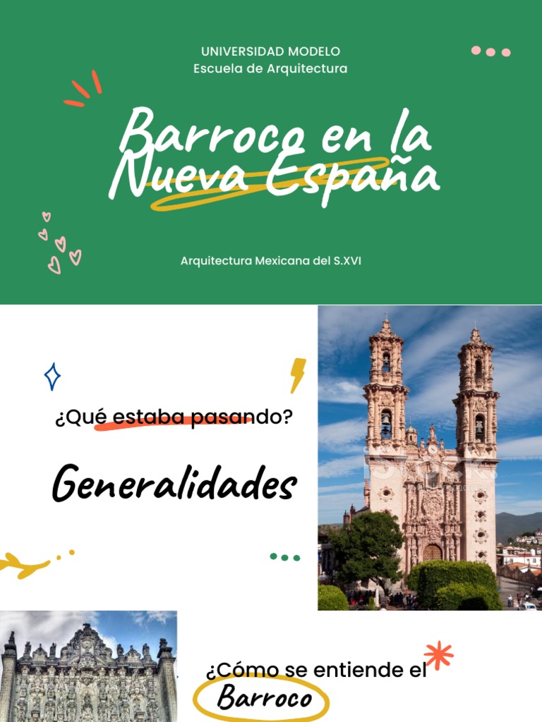 Arquitectura Barroca en Nueva España | PDF | Barroco | Iglesia (edificio)