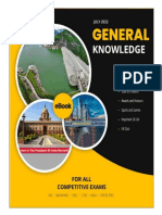 General Knowledge July - 2022