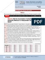 PRIMA PARTE (A) : Faccio Una Scelta: Prova 1