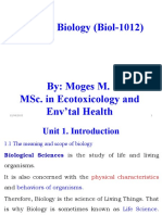 Gen Bio (Biol-1012): Carbs, Proteins & DNA