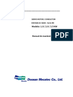 Manual de mantenimiento DOOSAN AC DASD RH 1-3.5KW