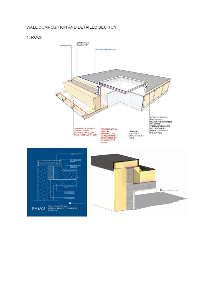 Wall Composition and Section Details | PDF | Science & Mathematics
