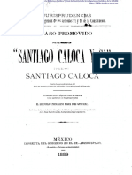 Santiago Caloca y C. Amparo Promovido