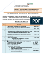 Agenda 21 de Febrero 2018