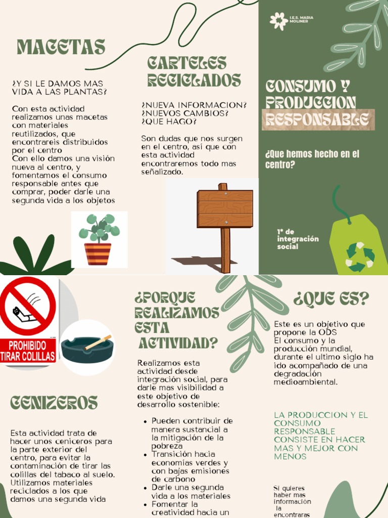 Consumo Responsable Pdf Consumo Economía Tecnología Ambiental