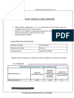 FICHA TECNICA CABLE WIRELINE SWAGED