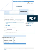 OJT Training Form