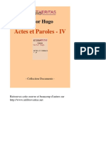 5781 VICTOR HUGO Actes Et Paroles IV (InLibroVeritas - Net)