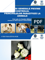 Parazitoze Animale - Tratament General