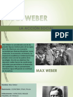 La acción social según Max Weber