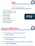 Lec - 1 - What Is Research and Types, Process of Research